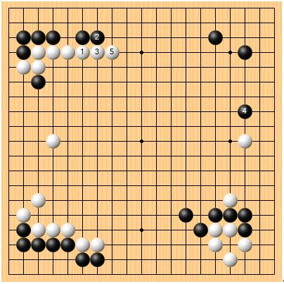 白 金寅五段黑 赵南哲八段