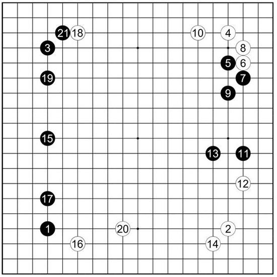 谱70 α执黑vs樊麾