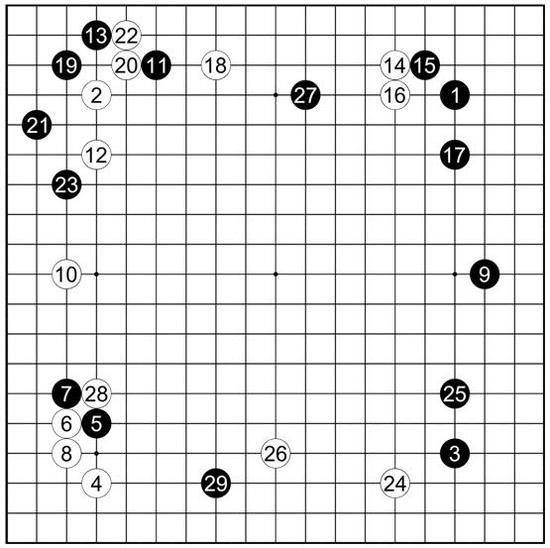 谱76古力执黑vs邬光亚