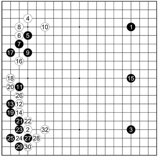 谱79 藤泽朋斋执黑vs Michael Redmond（麦克 雷德蒙德）