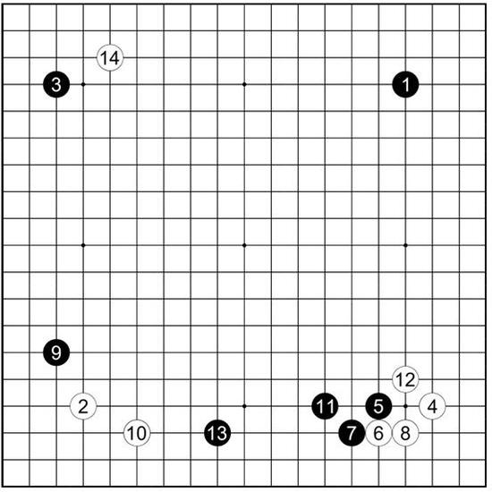 谱81 alphago执黑 vs李世乭