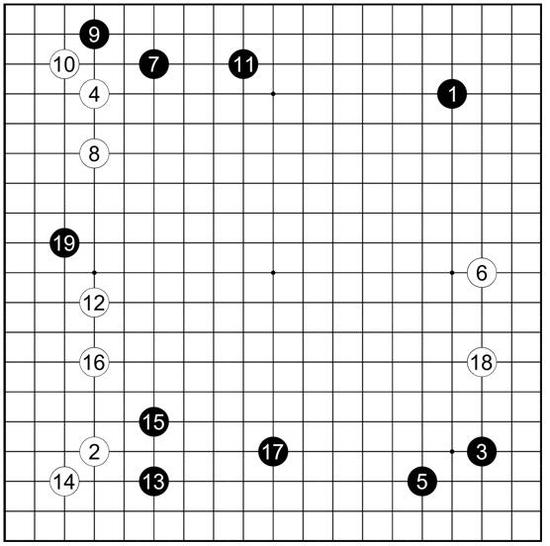 谱56 吴清源执黑vs桥本宇太郎