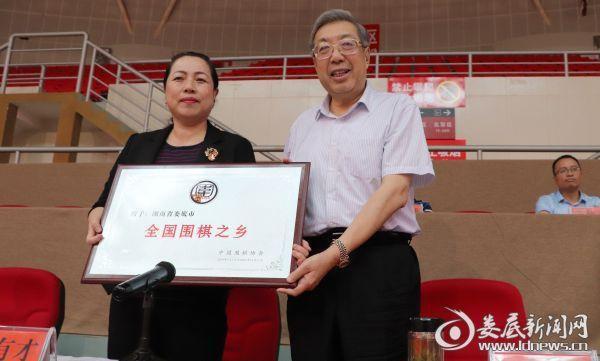 中国围棋协会于2018年正式批准娄底市为“全国围棋之乡”